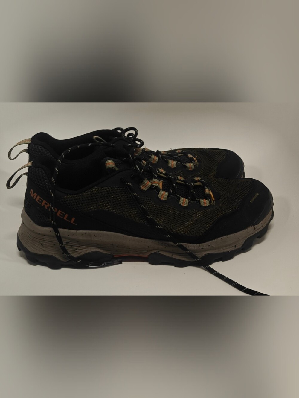 Merrell Speed Strike Olive J066865 Men’s Hiking Shoes Sz 9.5 Trail